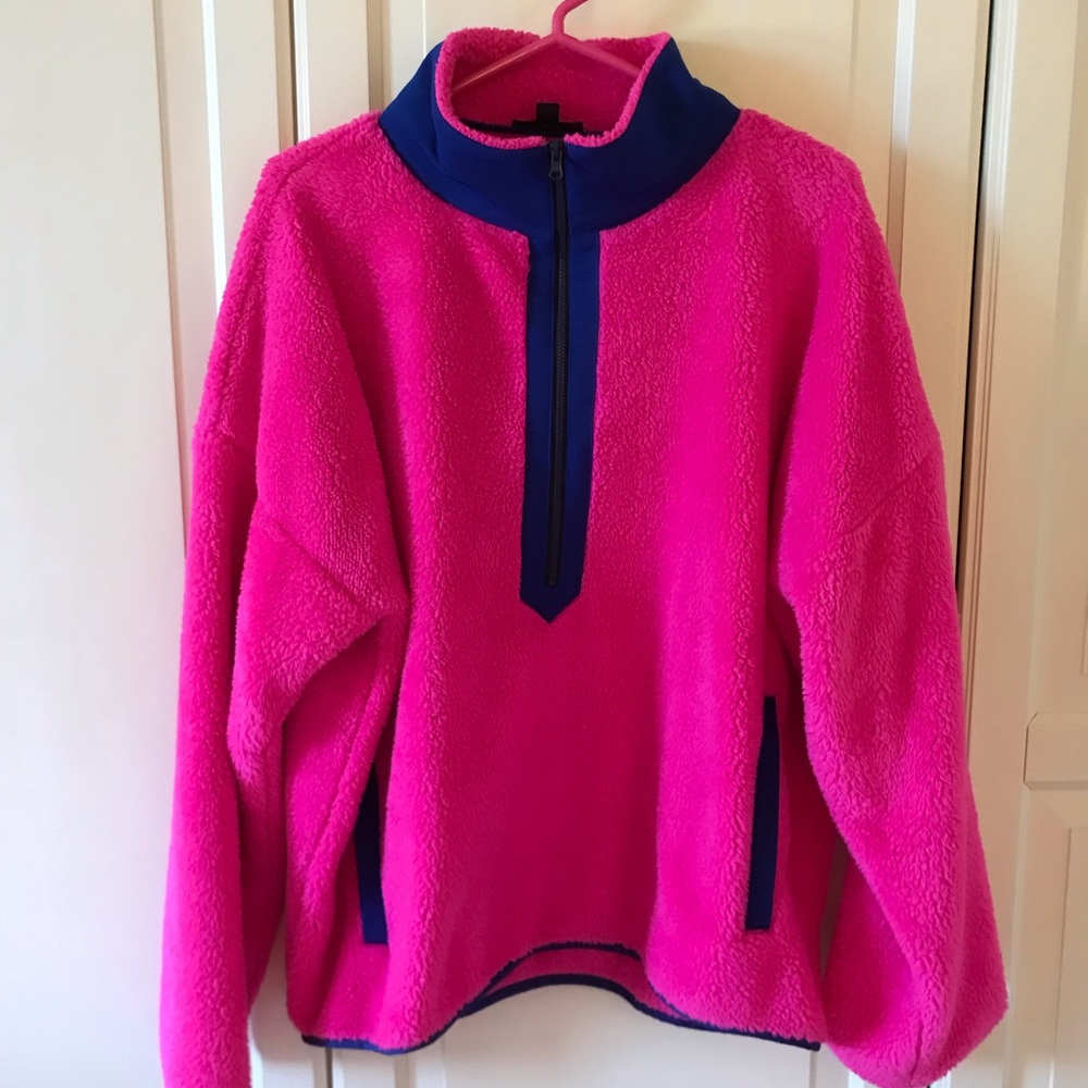 J Crew Fleece Jacket